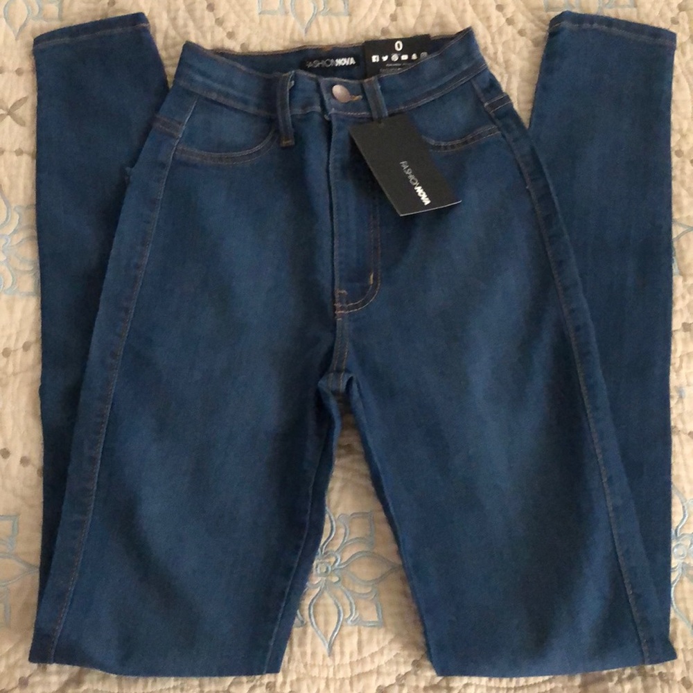 FashionNova Classic High Waist Skinny Jeans